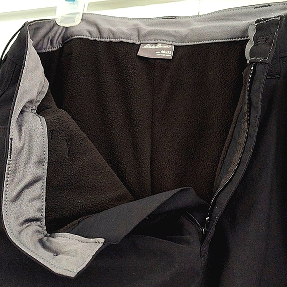 Eddie Bauer Men's Fleece Lined 2-Way Stretch Tech Pant Sz 40 by 32 - Picture 11 of 13